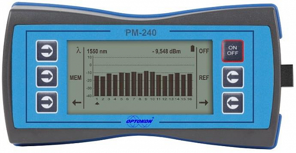 PM-240-SNMT Multifiber Optical Power Meter