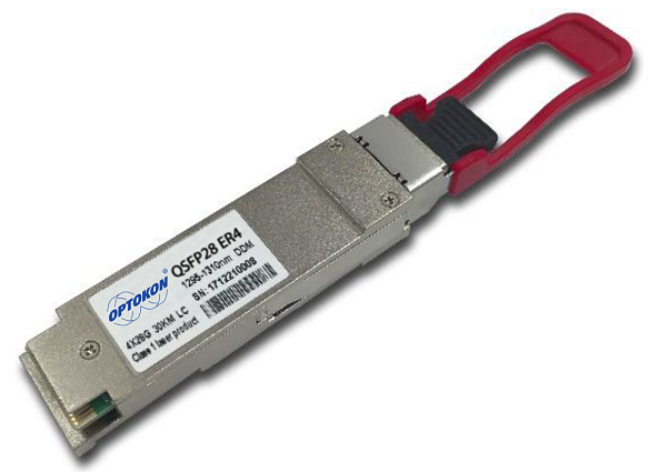 QSFP28 ER4 100 Gbps Rate Transceiver