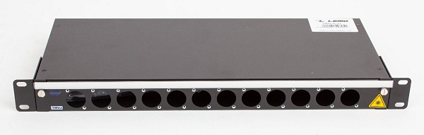 TMVJ-1L-12 1U 19” pull out distribution cabinet for 12 UBC SENKO adapters