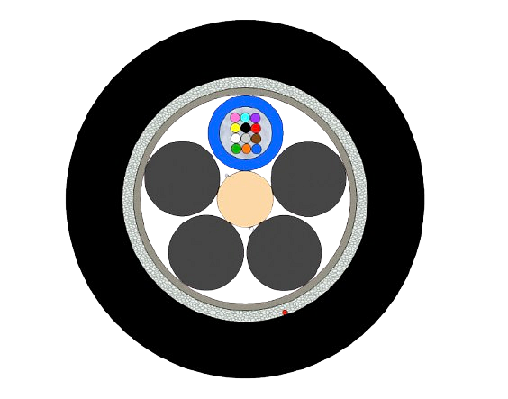 Outdoor Multitube Cable 12F - 144F (SC)