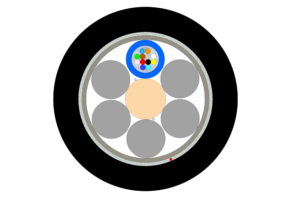 Outdoor Multitube Cable 12F (NC)