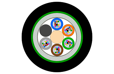 Universal CST Armoured Multi-tube Cable 60F (SC)