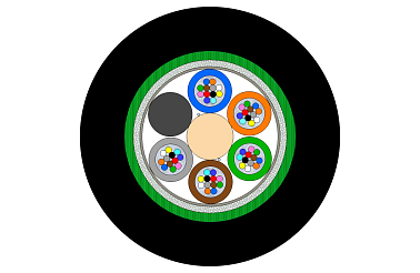 Outdoor CST Armoured Multitube Cable 60F (NC)