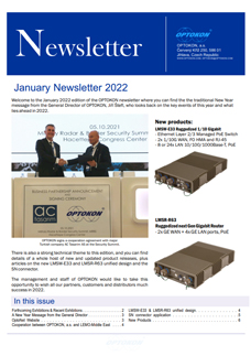 OPTOKON January Newsletter